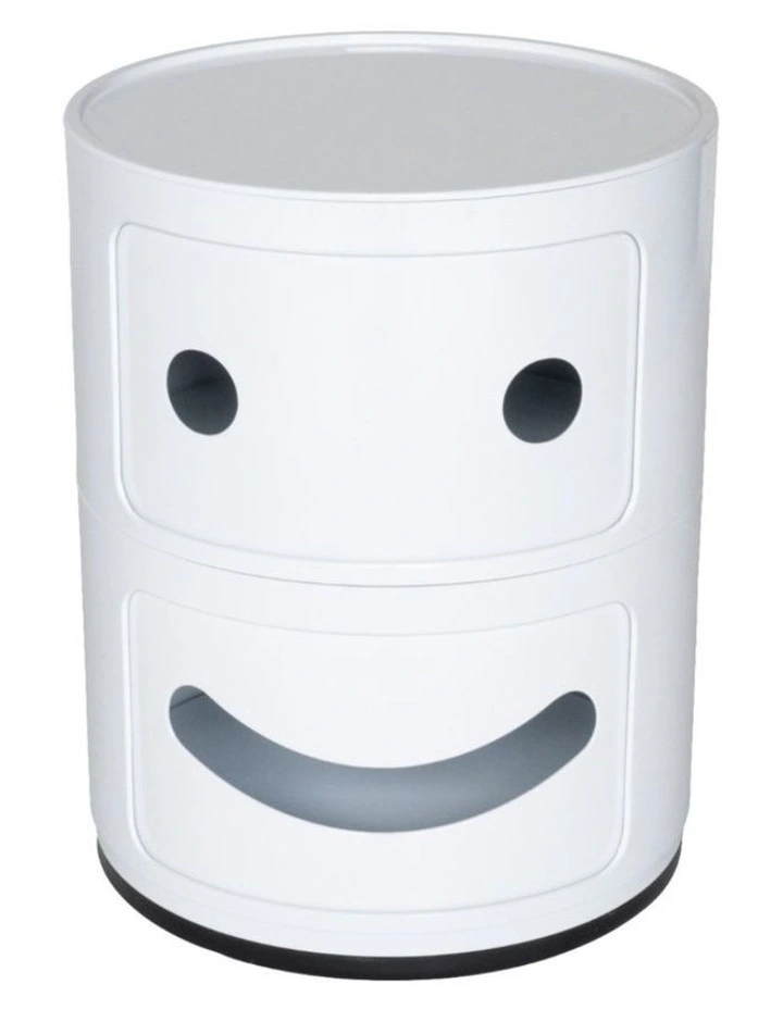 Replica Anna Castelli Ferrieri Componibili Smiling Round Storage Unit 2 Tier image 1