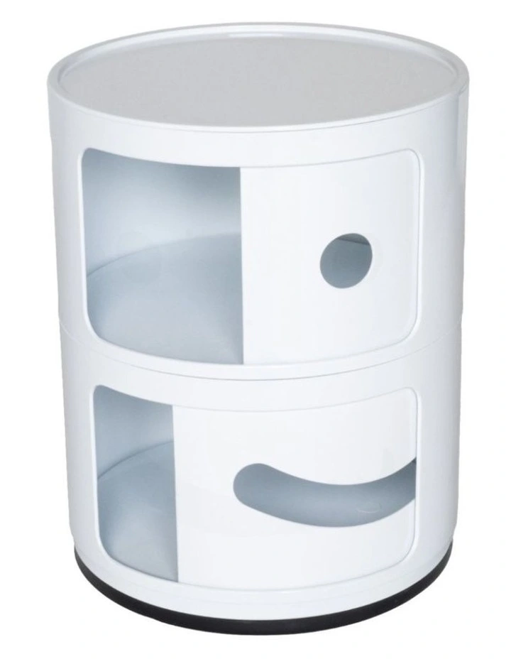 Replica Anna Castelli Ferrieri Componibili Smiling Round Storage Unit 2 Tier image 2