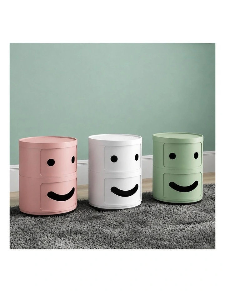 Replica Anna Castelli Ferrieri Componibili Smiling Round Storage Unit 2 Tier image 6