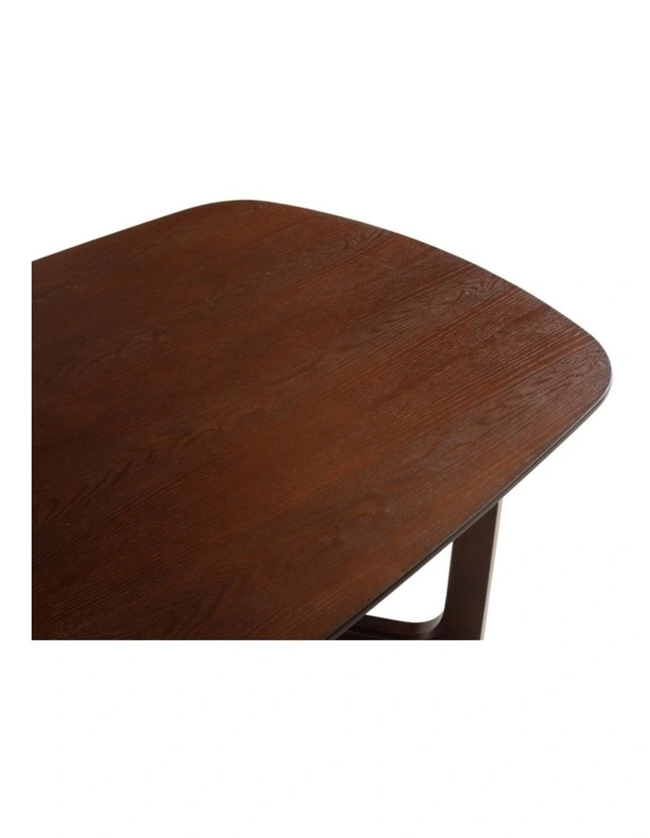 Arlo Curved Edge Oval Wood Coffee Table image 5