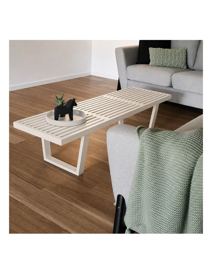 Replica George Nelson Platform Bench, 152cm image 3