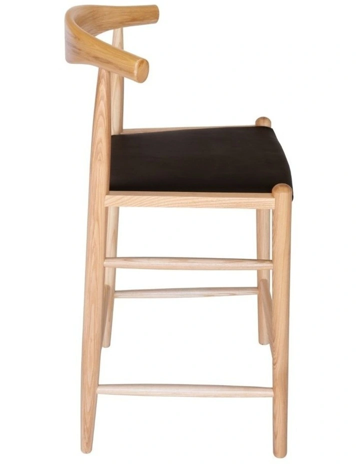 Replica Hans Wegner Elbow Counter Stool image 3