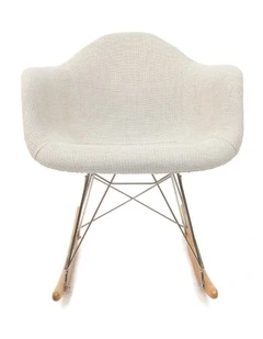 Replica Eames RAR Rocking Chair, Fabric