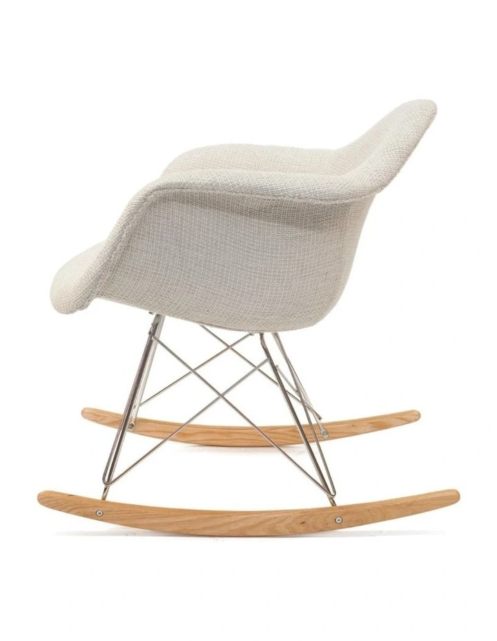 Replica Eames RAR Rocking Chair, Fabric image 3