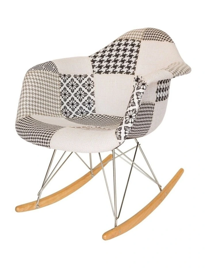 Replica Eames RAR Rocking Chair, Fabric image 2