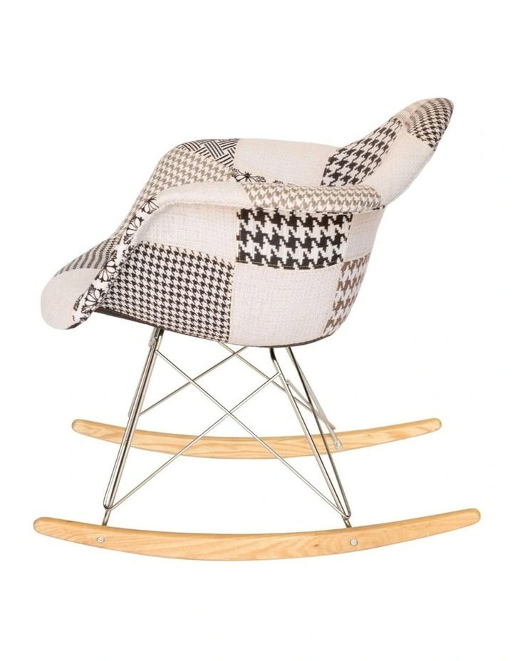 Replica Eames RAR Rocking Chair, Fabric image 3