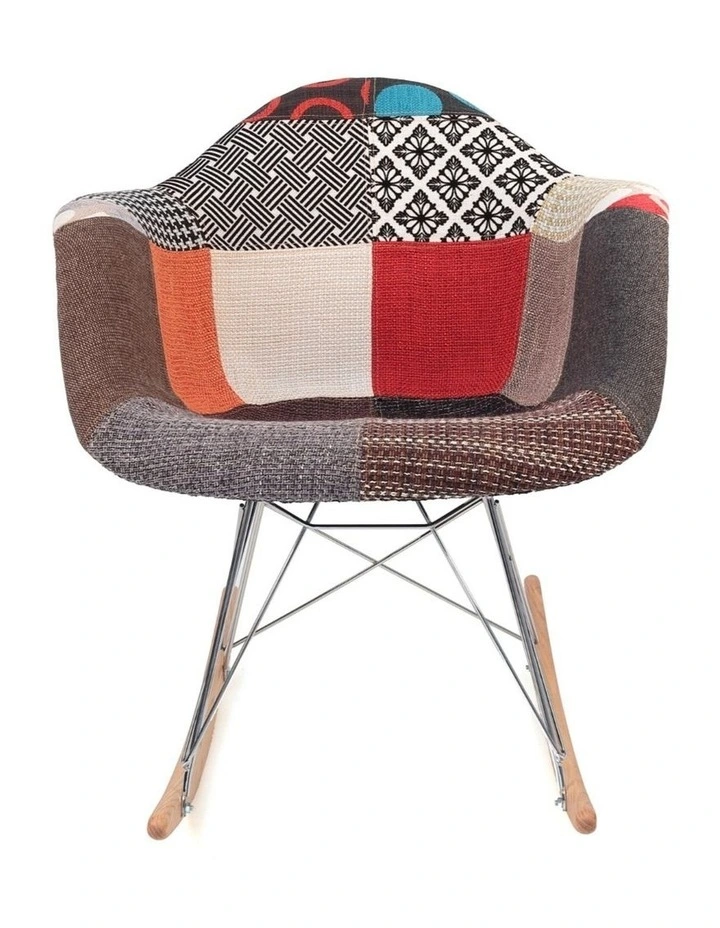 Replica Eames RAR Rocking Chair, Fabric image 1