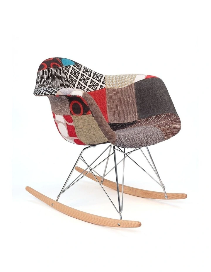 Replica Eames RAR Rocking Chair, Fabric image 2