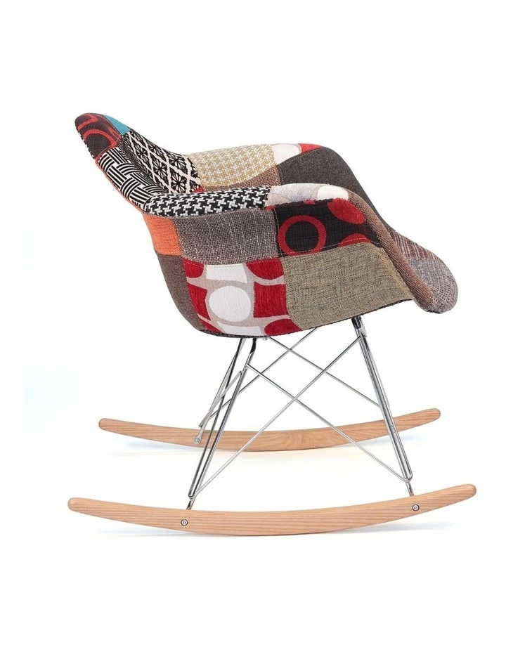Replica Eames RAR Rocking Chair, Fabric image 3