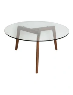 Stad Round Glass Coffee Table
