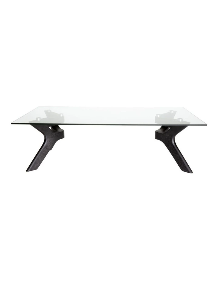 Murf Collection, Rectangular Glass Coffee Table image 1
