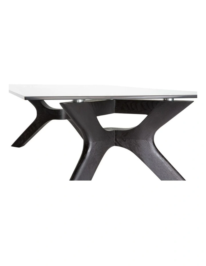 Murf Collection, Rectangular Glass Coffee Table image 3