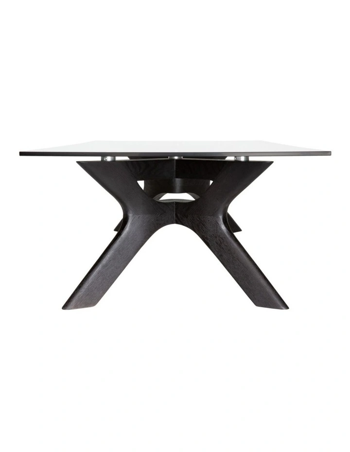 Murf Collection, Rectangular Glass Coffee Table image 4