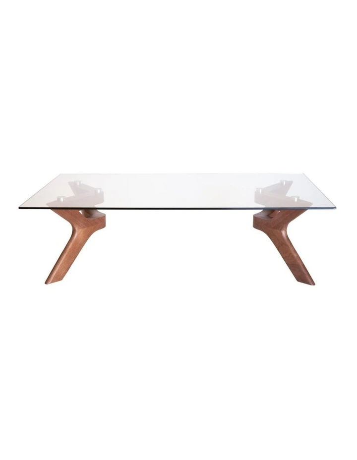 Murf Collection, Rectangular Glass Coffee Table image 1