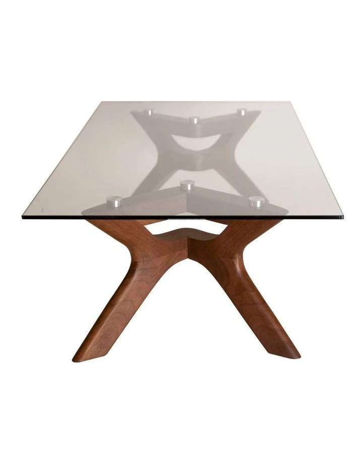 Murf Collection, Rectangular Glass Coffee Table image 3