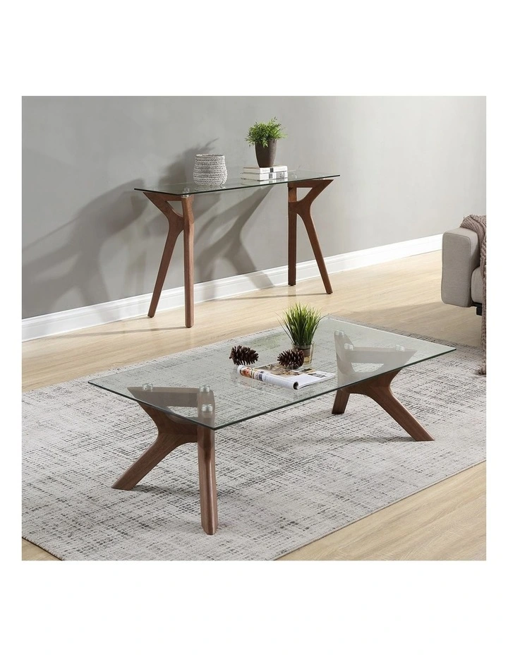 Murf Collection, Rectangular Glass Coffee Table image 4