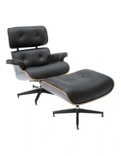 Replica Eames Lounge Chair, 4 Star Ottoman