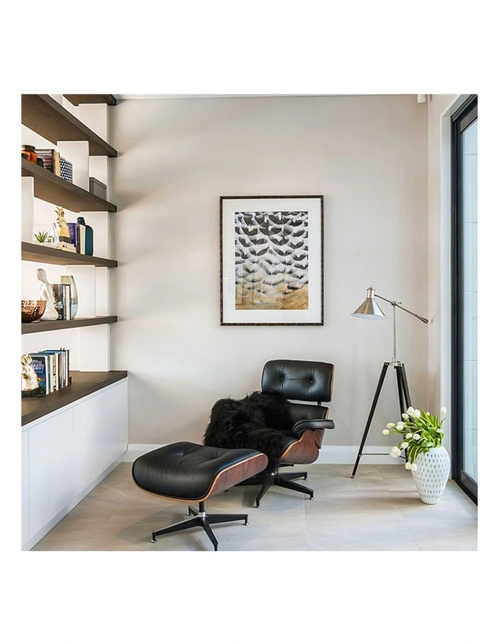 Replica Eames Lounge Chair, 4 Star Ottoman image 3