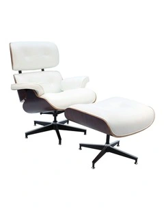 Replica Eames Lounge Chair, 4 Star Ottoman