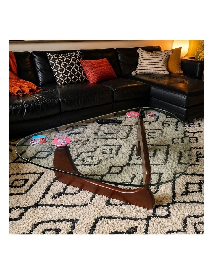 Replica Isamu Noguchi Glass Coffee Table image 7