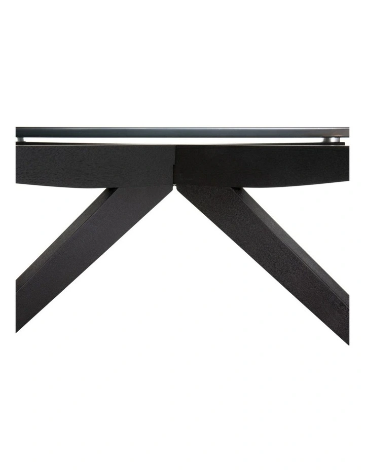 Amber Collection, Rectangular Glass Coffee Table image 5