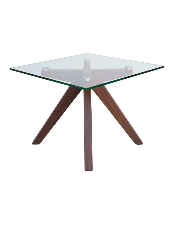 Amber Collection, Square Glass Side Table image 2