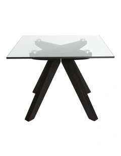 Amber Collection, Square Glass Side Table