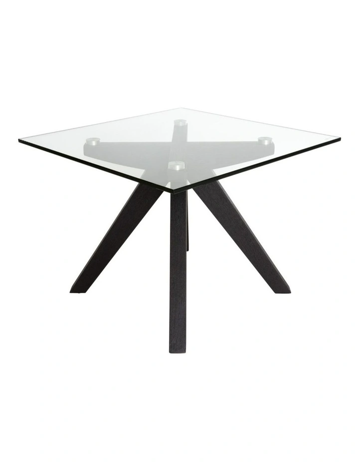 Amber Collection, Square Glass Side Table image 2