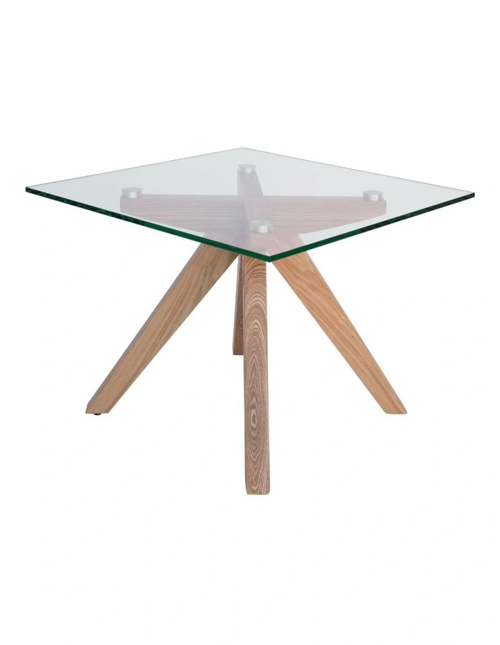 Amber Collection, Square Glass Side Table image 4