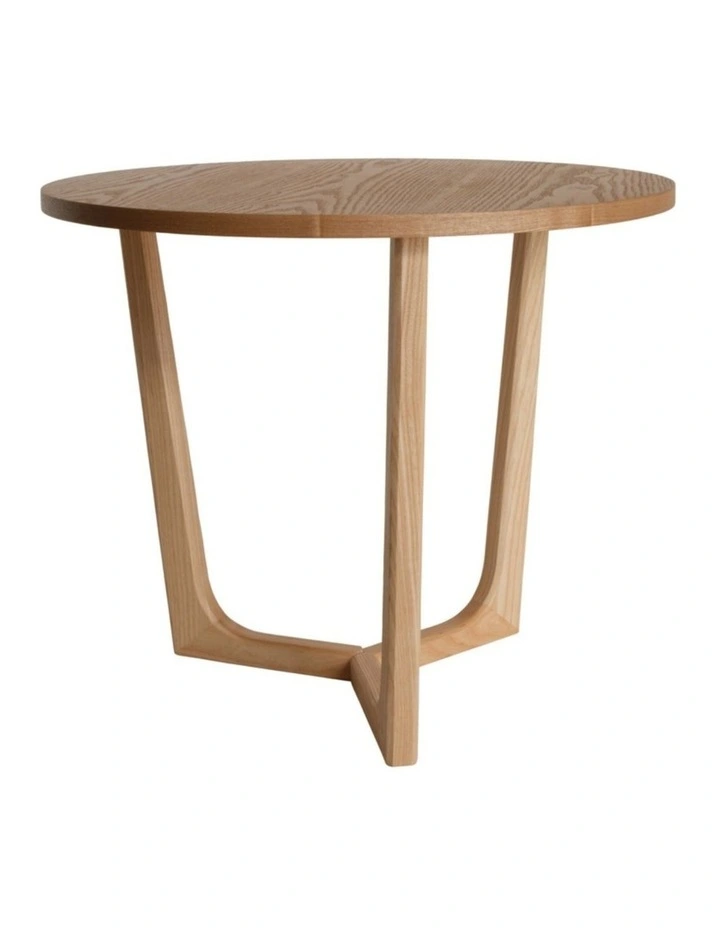 Arlo Round Wood Side Table image 3
