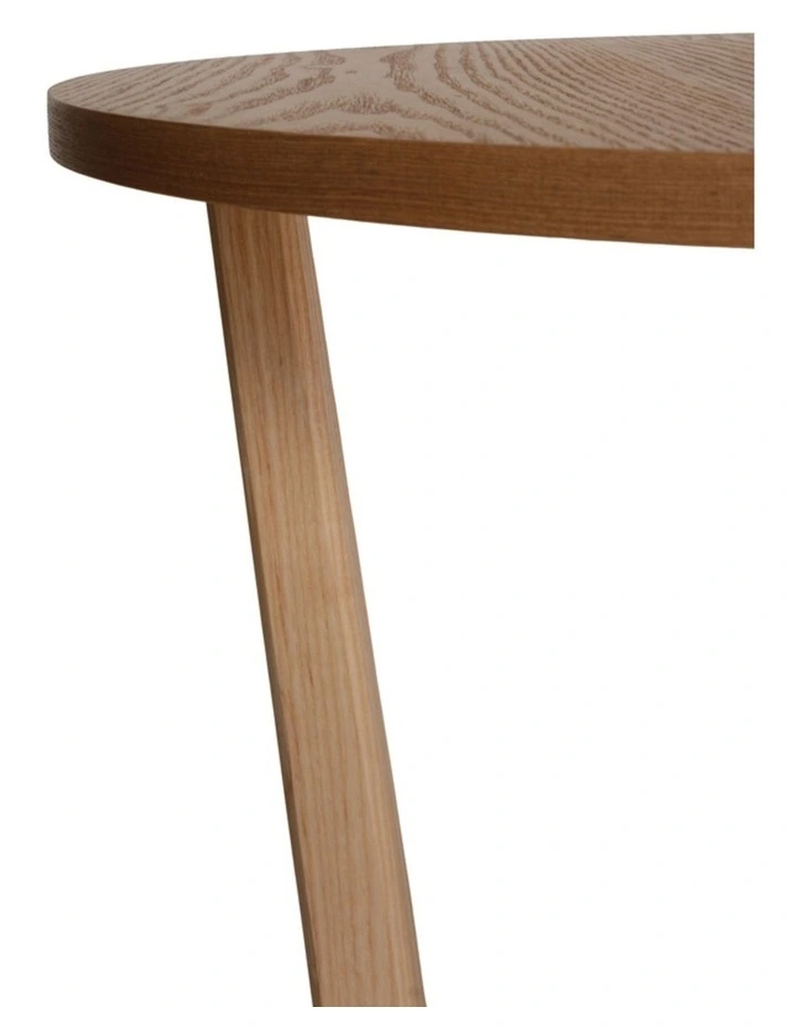 Arlo Round Wood Side Table image 5