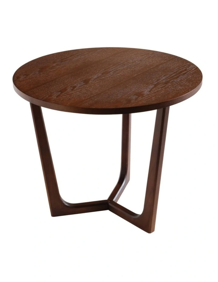 Arlo Round Wood Side Table image 1