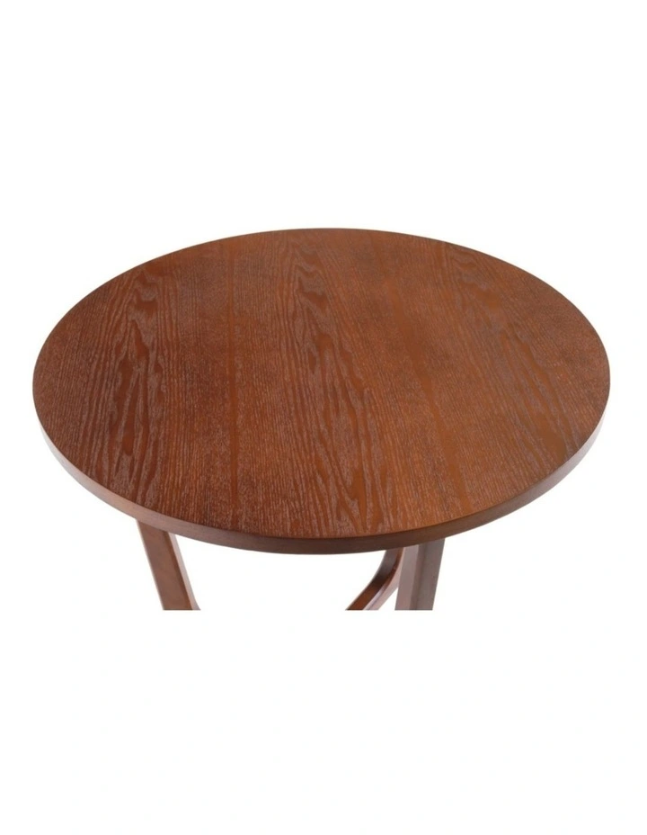 Arlo Round Wood Side Table image 4