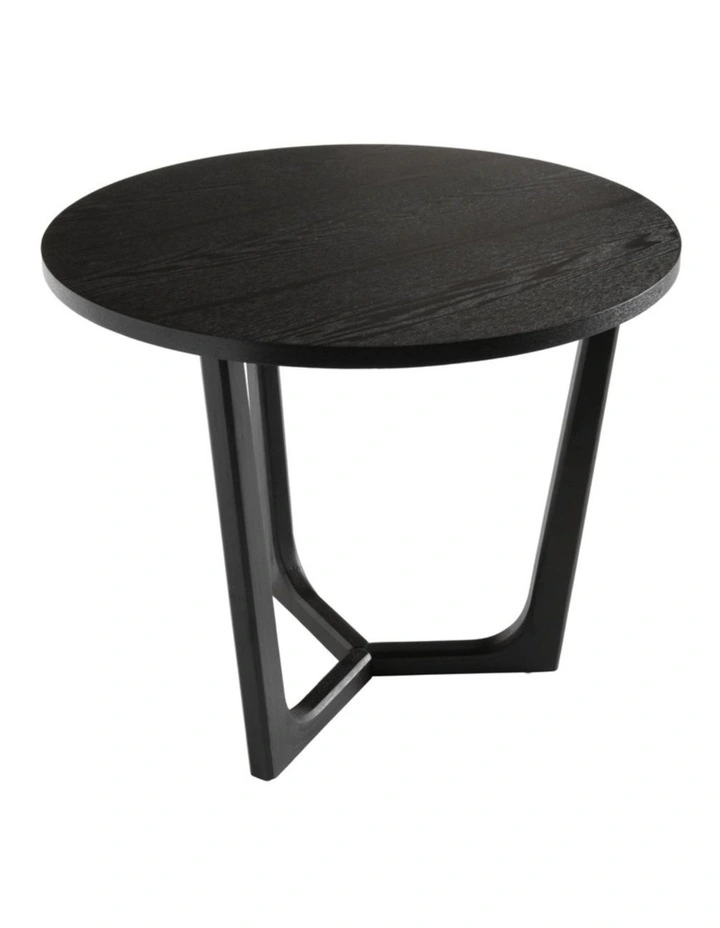 Arlo Round Wood Side Table image 2