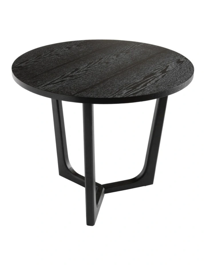 Arlo Round Wood Side Table image 3