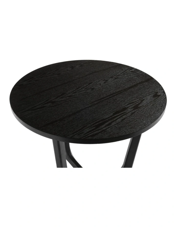 Arlo Round Wood Side Table image 5