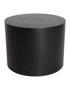 Woody Round Wood Side Table