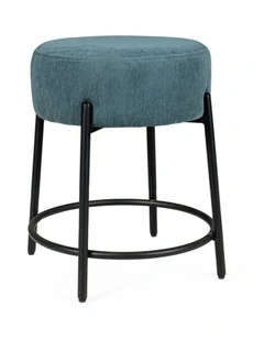 Moselle Stool in Teal