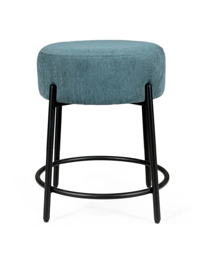 Moselle Stool in Teal image 3