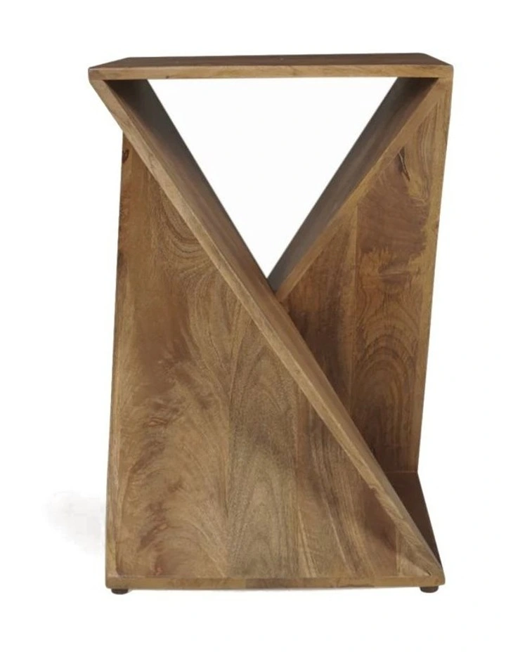 Zee Mango Wood Side Table in Brown image 5