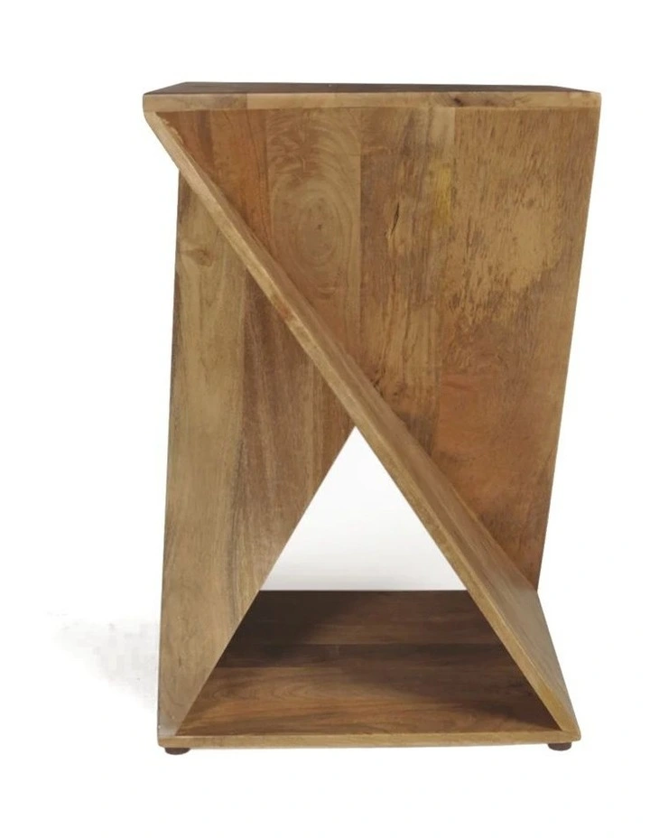 Zee Mango Wood Side Table in Brown image 6