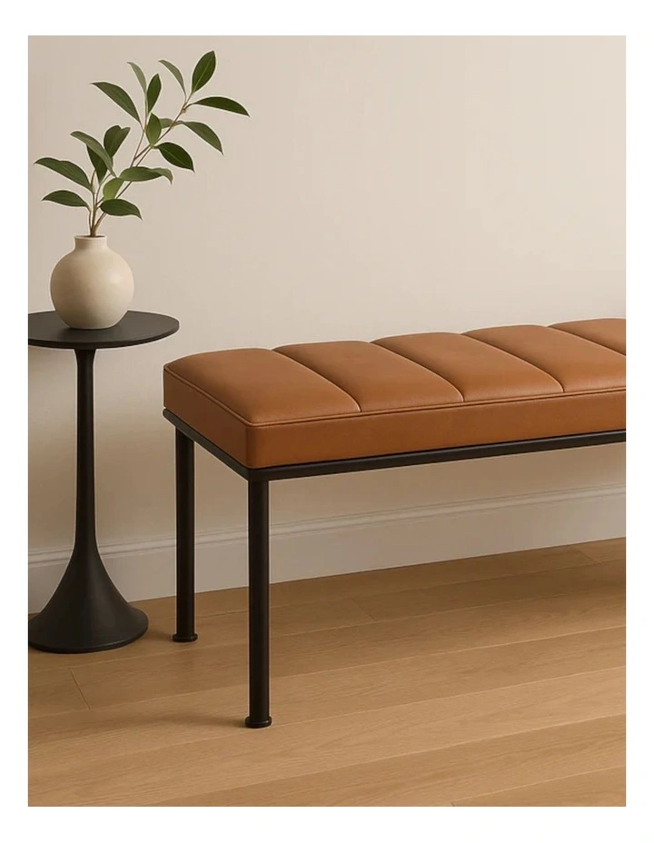 La Grace Home Trento Bench - Brown image 3