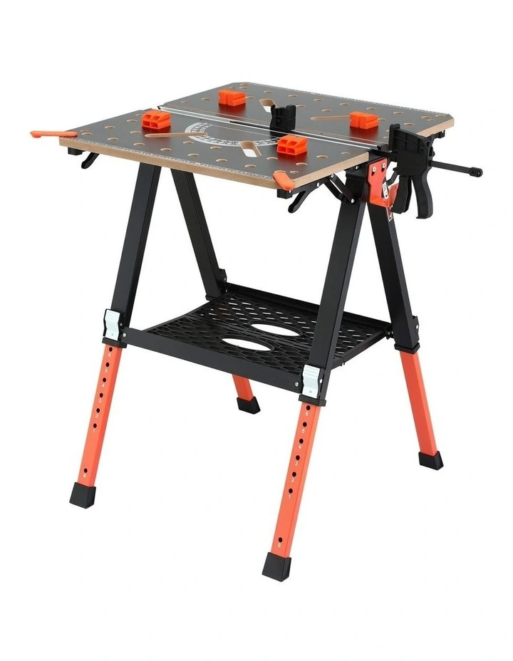 Adjustable Portable Folding Work Table 454kg image 2