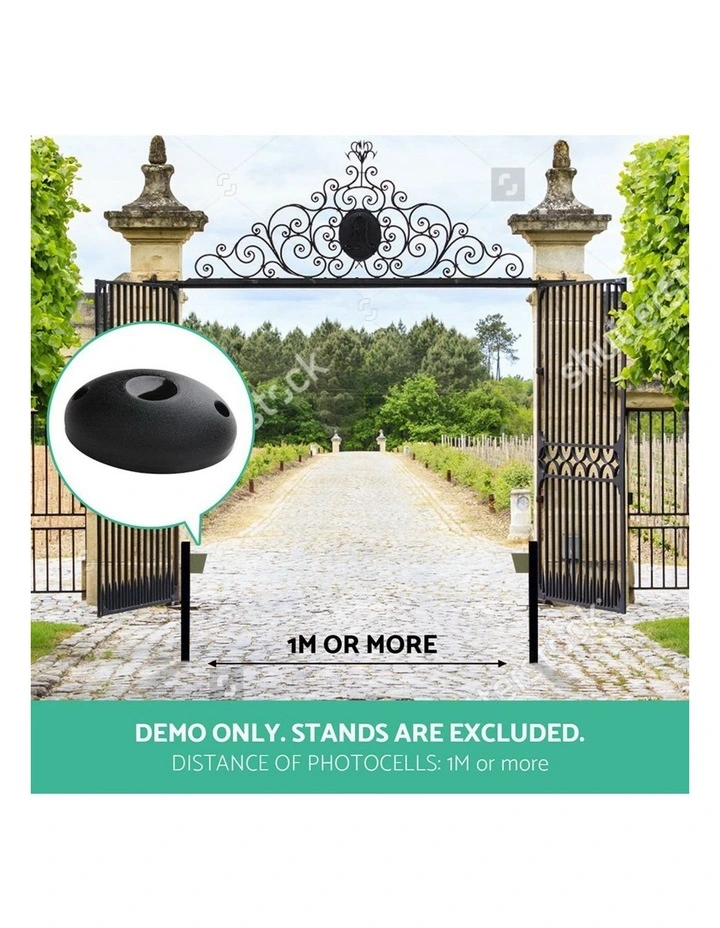 Sliding Gate Door Sensor Open Security Beam in Black image 6