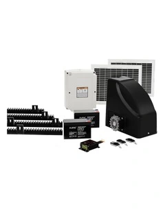 20W Solar Automatic Sliding Gate Opener Kit 4m 600kg
