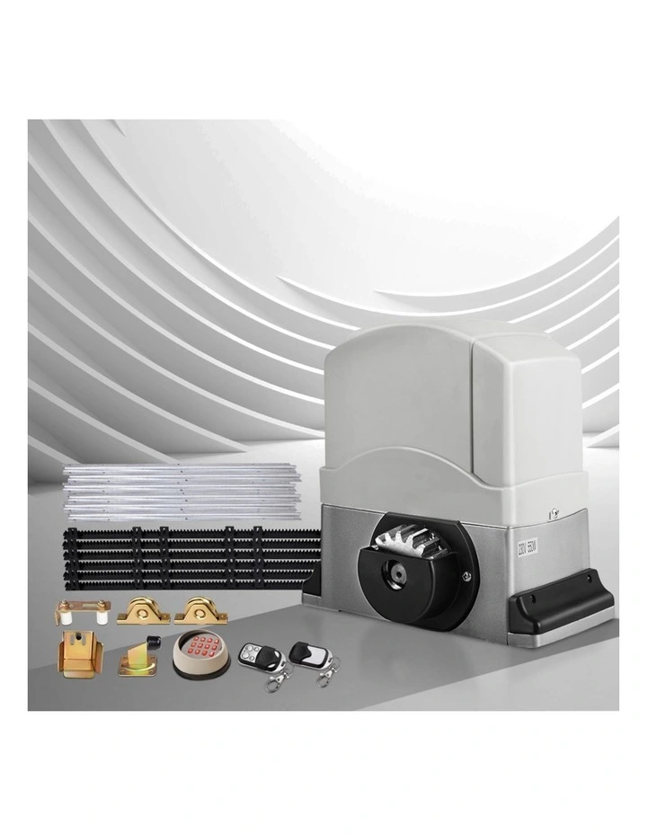 1200kg Auto Keypad Hardware Remote Electric Sliding Gate Opener 6m in White image 3