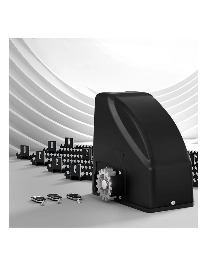 Automatic Sliding Gate Opener Kit 6m 600kg in Black image 3