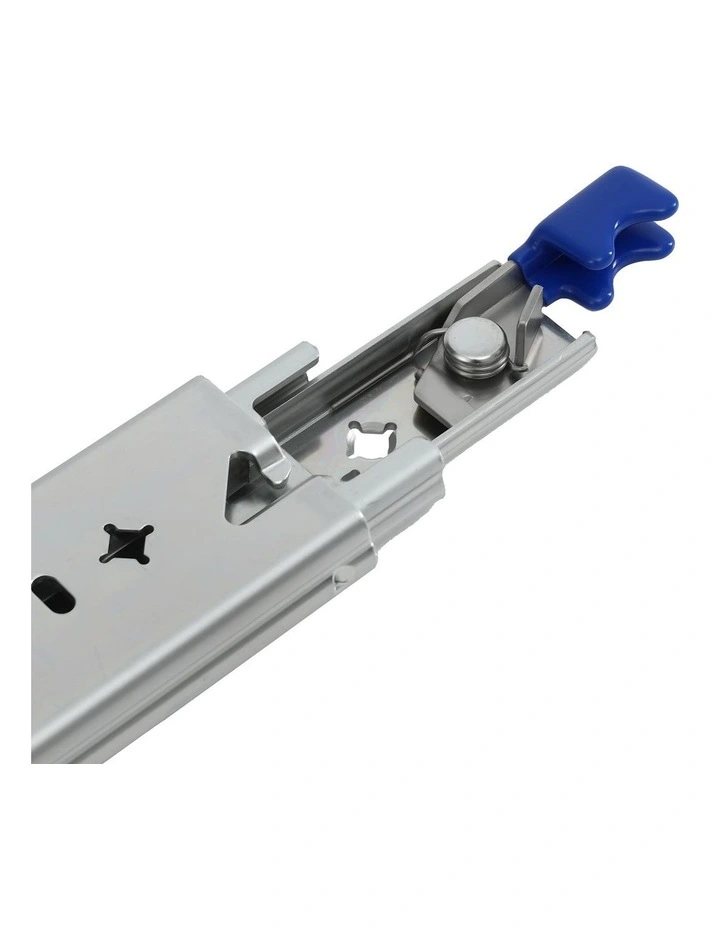 Heavy Duty Full Extension Drawer Slides in Silver image 2