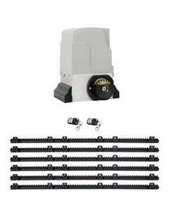 Automatic Sliding Gate Opener Kit 6M 1800kg in White