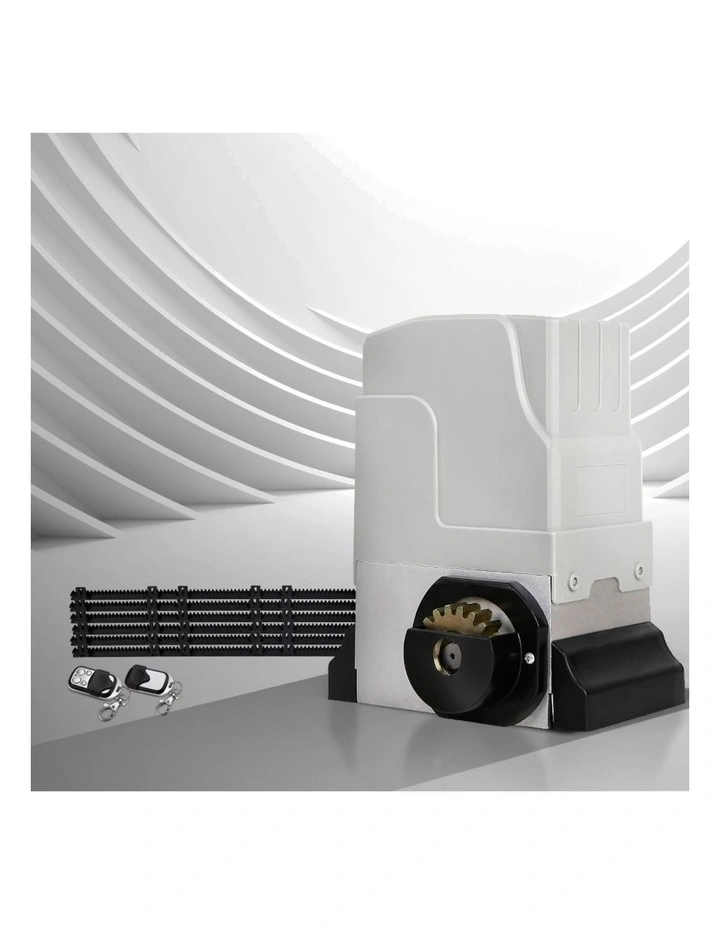 Automatic Sliding Gate Opener Kit 6M 1800kg in White image 3